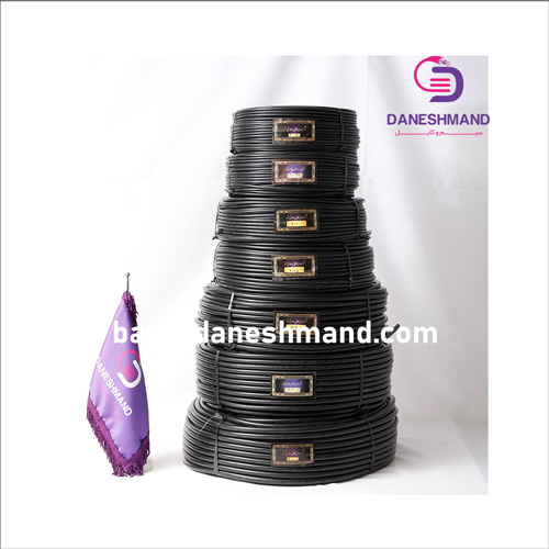 کابل 2 رشته 2/5*2 pvc مشکی صادراتی مشهد - تصویر 2