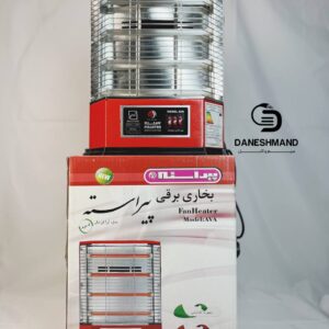 بخاری برقی 4 شعله درجه یک بدون فن ساده