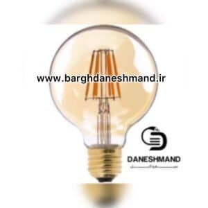 لامپ گرد فلامنت 4 وات G80