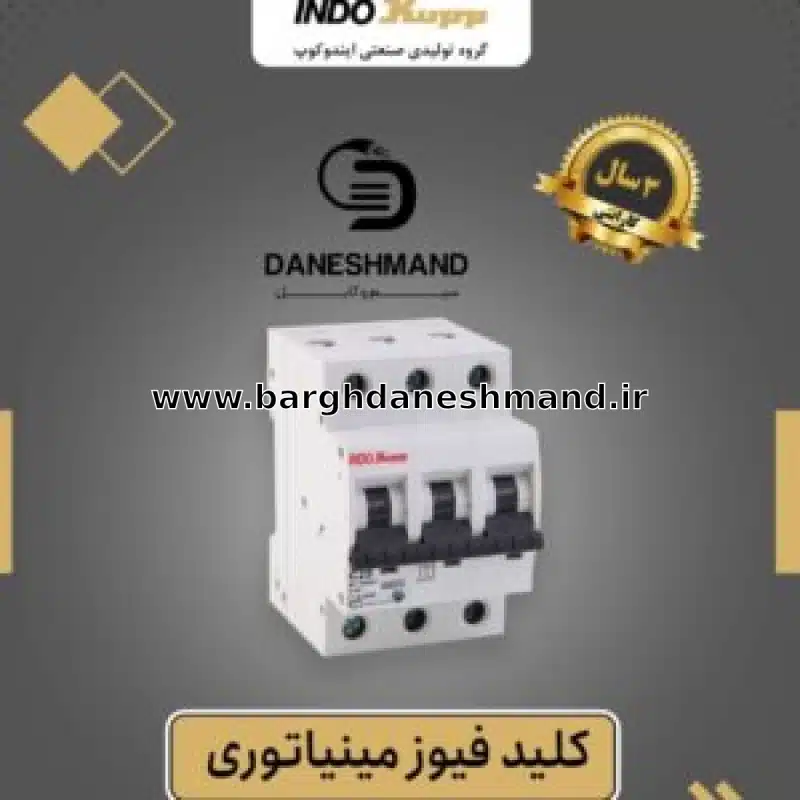 فیوز 3 فاز 16 آمپر برند ایندوکوپ