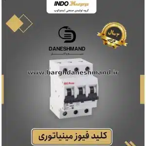 فیوز 3 فاز 10 آمپر برند ایندوکوپ