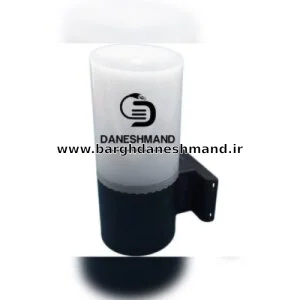 چراغ دیواری استوانه گرد پلاستیکی درجه یک