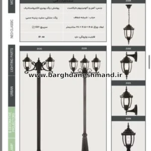 چراغ دیواری دایکاست