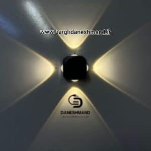 چراغ  دیواری دکوراتیو کد 6404D  مودی 4 لامپ
