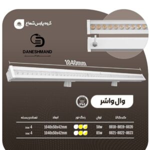 وال واشر 85 وات 104سانت پارس شعاع توس