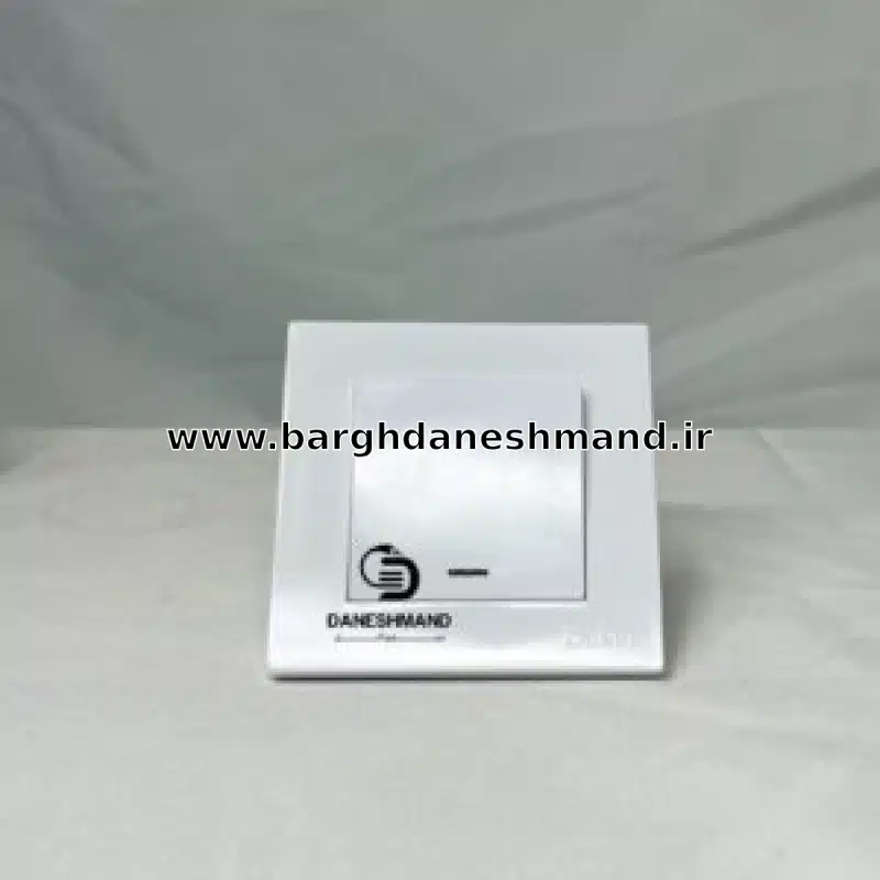 کلید شاسی زنگ توکار سفید بکر مدل آسان