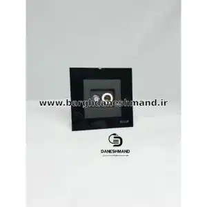 پریز آنتن  ماهواره  توکار مشکی گلس براق برند بکر