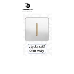 کلید یک پل آسیا سفید طلایی مدل کریستال