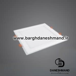 پنل گلاریس 42 وات مربع دور شیشه پارس شعاع توس