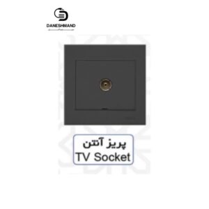 پریز آنتن آسیا مشکی مدل اریک