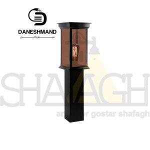 چراغ پارکی 70 سانت مدل سان لایت با لامپ کد 1177 آلومینیوم