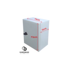 تابلو برق صنعتی فلزی  (ورق 7 میل) 35*25  توکار