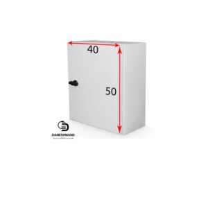 تابلو برق صنعتی فلزی  (ورق 7 میل)50*40  روکار