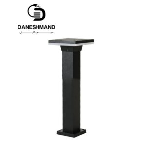 چراغ پارکی 30 سانتی مدل آرتین با لامپ کد 5230 آلومینیوم