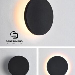 چراغ دیواری مدل هلیوس با لامپ کد 5101 آلومینیوم