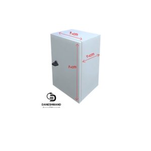 تابلو برق صنعتی فلزی  (ورق 7 میل)60*40  روکار