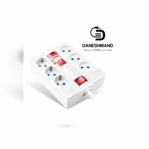 محافظ 6 خانه دیجیتالی با کابل ۵ متری پارت الکتریک