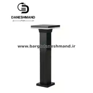چراغ پارکی 30 سانتی مدل آرتین با لامپ کد 5230 آلومینیوم