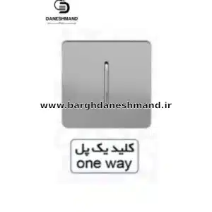 کلید یک پل  آسیا نقره ایی مدل کریستال
