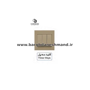 کلید سه پل  آسیا بژ مدل اریک