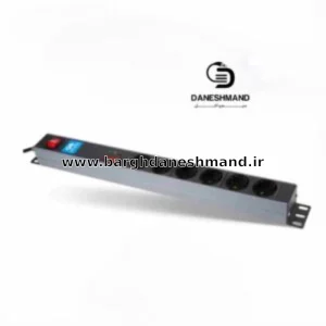 رک مونت (خطی) محافظ ۸ خانه دیجیتال با کابل ۱/۸ متری پارت الکتریک  (کد 6642)