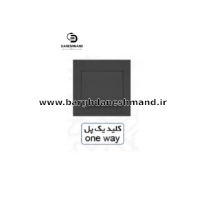 کلید یک پل آسیا مشکی مدل اریک
