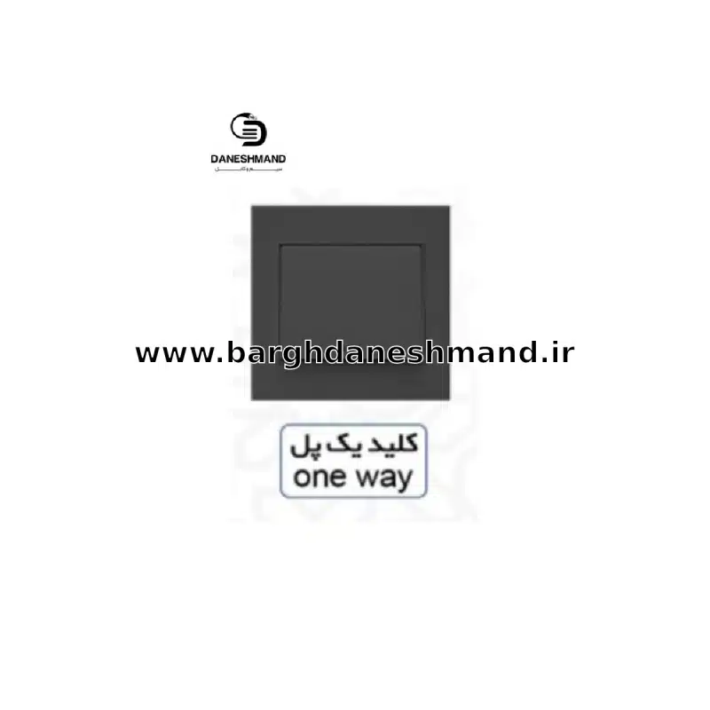 کلید یک پل آسیا مشکی مدل اریک