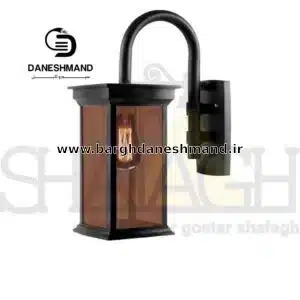 چراغ دیواری مدل سان لایت با لامپ کد 1172 آلومینیوم