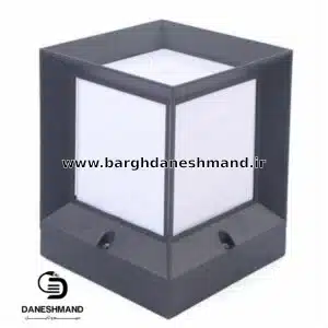 چراغ پارکی مدل لیورا با لامپ کد 2116 آلومینیوم