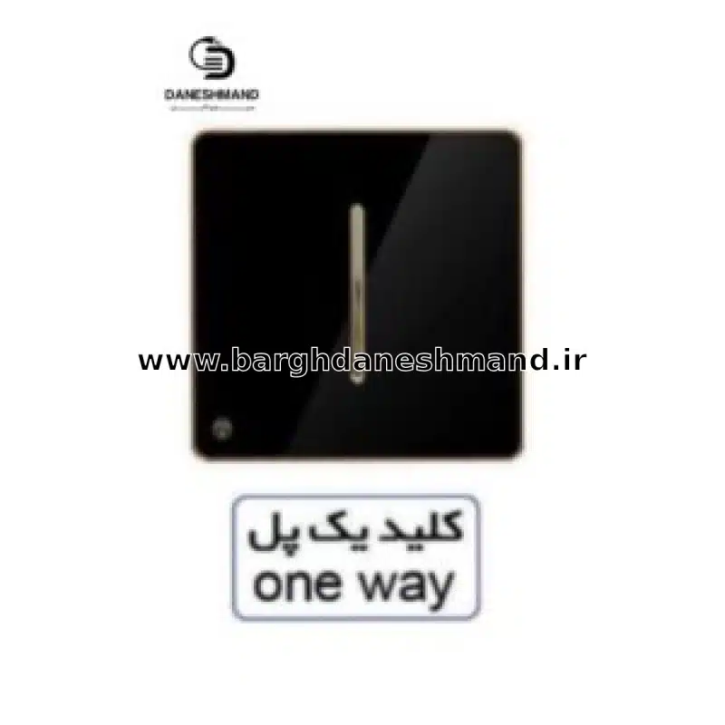 کلید یک پل آسیا مشکی طلایی مدل یاقوت