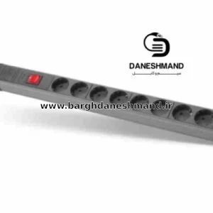 رک مونت (خطی) 6 خانه چراغدار ۱٫۸ متری پارت الکتریک ( کد 2253)
