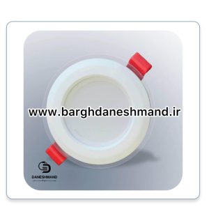 پنل ال ای دی توکار  دور شیشه رونیکا 12 وات  شاه چراغ ( کد 135)