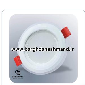 پنل ال ای دی توکار  دور شیشه رونیکا 24 وات  شاه چراغ ( کد 141)