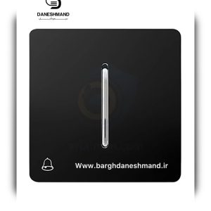 کلید شاسی مشکی نقره ایی کریستال آسیا