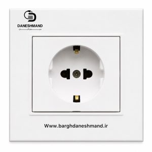 پریز ساده سفید اریک آسیا
