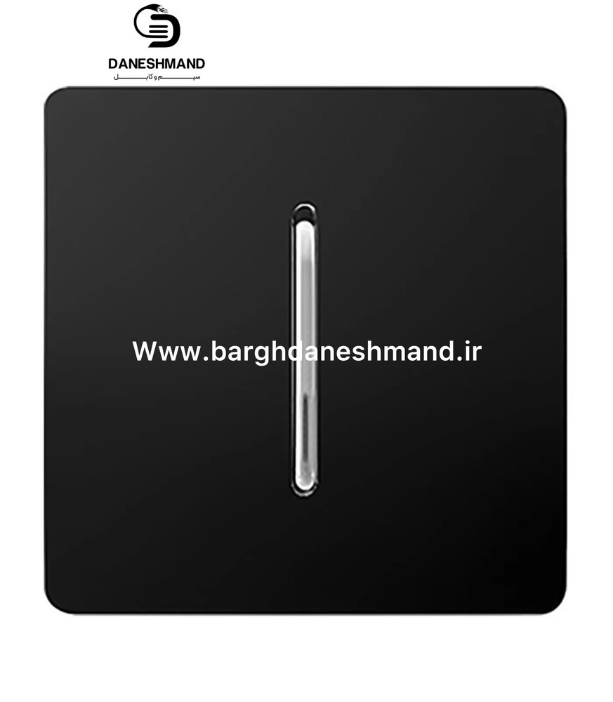 کلیدتبدیل مشکی نقره ایی کریستال آسیا