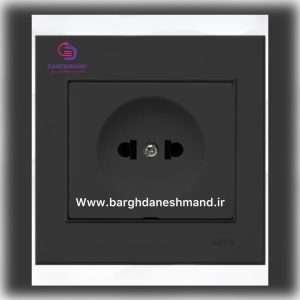 پریز  ساده اریک مشکی  آسیا