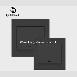 کلید تبدیل اریک مشکی مات آسیا
