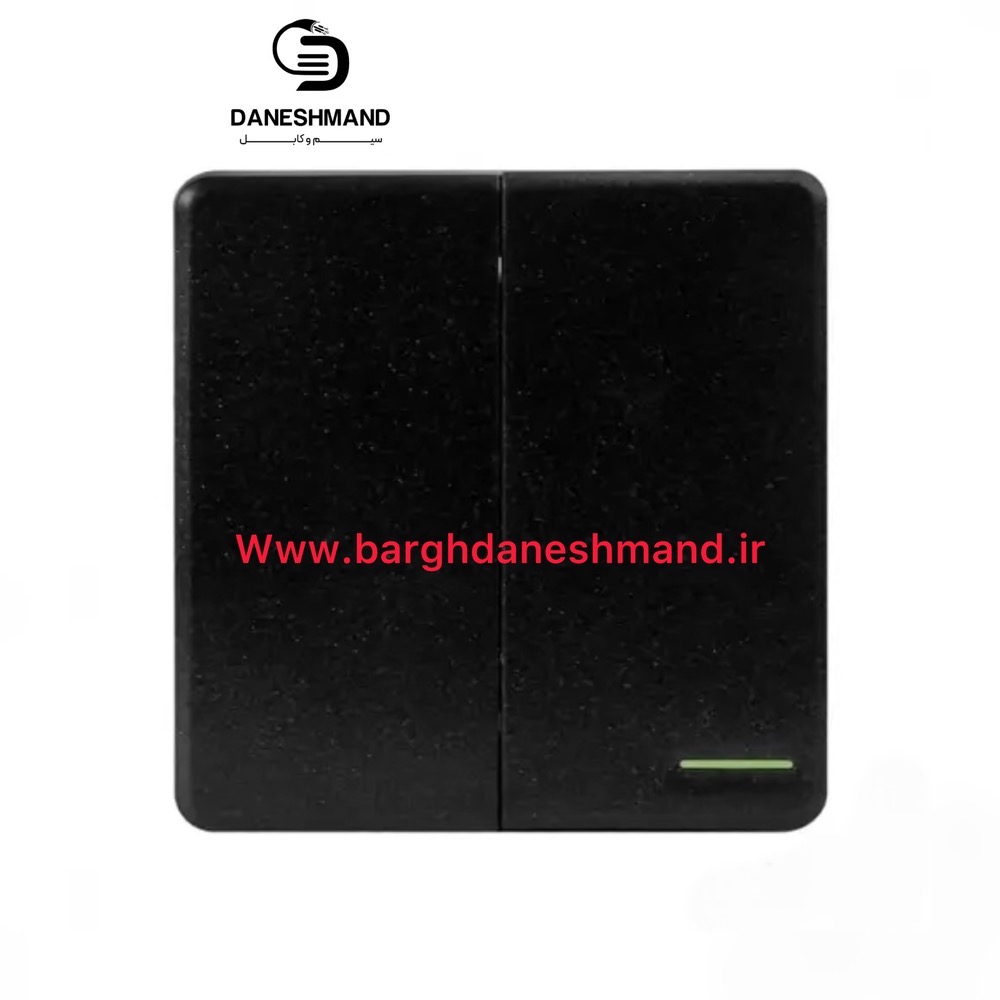 کلید دوپل مشکی مات مدل خیام برند خیام