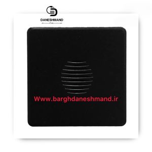 زنگ توکار مشکی مات مدل خیام برند خیام