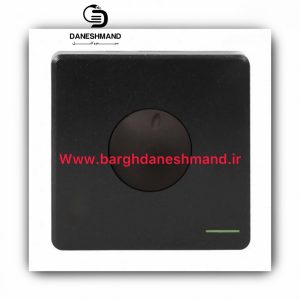 کلید دیمر مشکی مات مدل خیام برند خیام