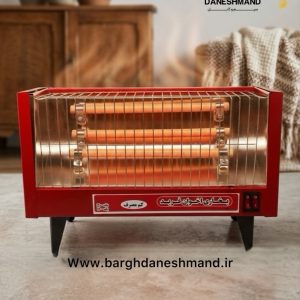 بخاری برقی اخوان فرید مدل 1200 وات سه شعله