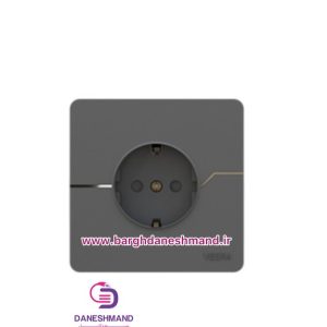 پریز ارت دار ویرا مدل تی 2(t2)نوک مدادی مات
