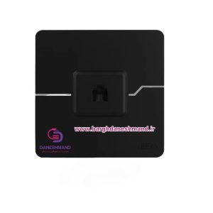 پریز تلفن ویرا مدل تی 2(t2)مشکی مات